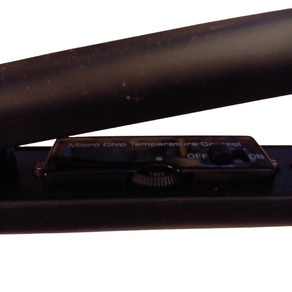 NUME 1" Ceramic Flat Iron Hair Straightener Hot Heat Model HB046/T Black 93"Cord - Picture 5 of 5